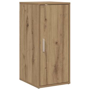 vidaXL Armoire &agrave; chaussures ch&ecirc;ne artisanal bois d'ing&eacute;nierie