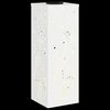 vidaXL Lumi&egrave;re de chemin LED solaire 2 pcs Blanc Acier lamin&eacute; &agrave; froid