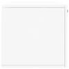 vidaXL Armoire murale blanc 100x36,5x35 cm bois d'ing&eacute;nierie