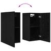 vidaXL Ensemble meuble TV 6 pcs Ch&ecirc;ne noir Bois d'ing&eacute;nierie