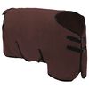vidaXL Couverture &Eacute;quine Brun Fonc&eacute; Complet Polyester