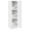 vidaXL Haut Armoire Blanc 31.5 x 32 x 122.5 cm