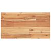 vidaXL &Eacute;tag&egrave;re flottante 40x20x2 cm acacia massif finition &agrave; l'huile