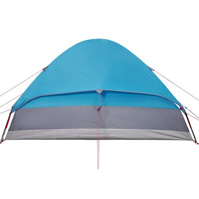 vidaXL Tente de camping à dôme 2 personnes bleu imperméable