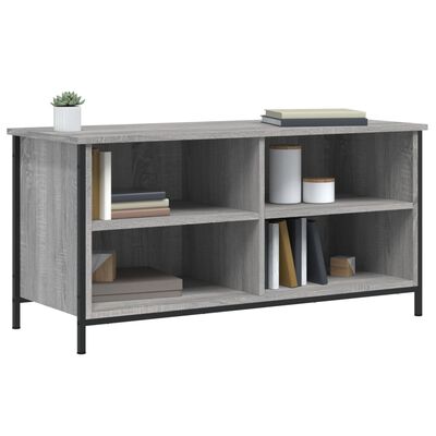 vidaXL Meuble TV Sonoma gris 100x40x50 cm Bois d'ingénierie