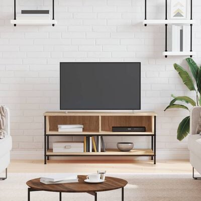 vidaXL Meuble TV chêne sonoma 100x35x45 cm bois d'ingénierie