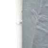 vidaXL Tissu de tente sans cadre Gris 12 x 6 m PE