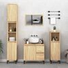 vidaXL Armoire salle de bain ch&ecirc;ne sonoma 30x30x100 cm