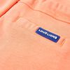 Short pour enfants avec cordon de serrage orange n&eacute;on 128