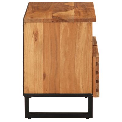 vidaXL Meuble TV 70x34x46 cm bois d'acacia massif