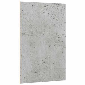 vidaXL Panneaux d&eacute;coratifs 12 pcs Gris b&eacute;ton 40 x 60 x 0,27 cm