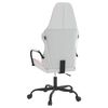 vidaXL Chaise de jeu Blanc et rose Similicuir