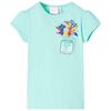 T-shirt pour enfants menthe claire 92
