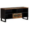 vidaXL Meuble TV 100x34x46 cm bois d'acacia solide