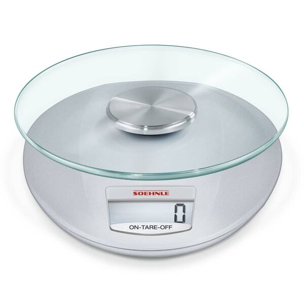 Soehnle Balance de cuisine num&eacute;rique Roma 5 kg Argent&eacute;