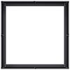 vidaXL Jardini&egrave;re noir 80x80x30 cm acier