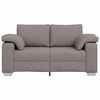 vidaXL Canap&eacute; 120cm Taupe tissu