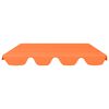 vidaXL Toit de rechange de balançoire orange 150/130x105/70 cm