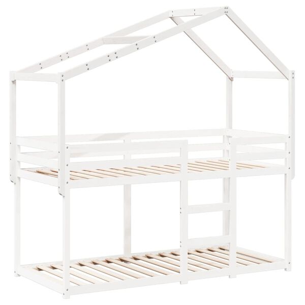 vidaXL Toit de lit pour enfants 213x85,5x144,5 cm bois de pin massif