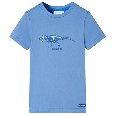 T-shirt pour enfants bleu moyen 92