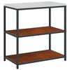 vidaXL Ensemble de rangement cuisine 2 pcs Rouill&eacute; Acier patin&eacute;