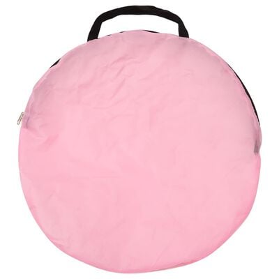 vidaXL Tente de jeu pour enfants avec 250 balles Rose 100x100x127 cm