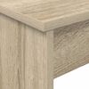vidaXL Stand de clavier Ch&ecirc;ne Sonoma 130 x 32 x 64 cm