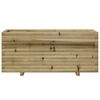 vidaXL Jardini&egrave;re 110x40x49,5 cm bois de pin impr&eacute;gn&eacute;
