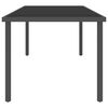 vidaXL Mobilier de salle &agrave; manger d'ext&eacute;rieur 7 pcs Acier