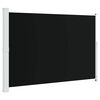 vidaXL Auvent lat&eacute;ral r&eacute;tractable de patio 200x314 cm Noir