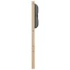 vidaXL T&ecirc;te de lit marron et gris fonc&eacute; 135 cm Bois massif en pin