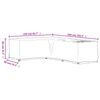 vidaXL Housses de salon de jardin en forme de L 2 pcs 16 œillets