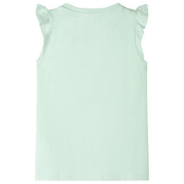 T-shirt enfants avec manches &agrave; volants 128