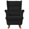 vidaXL Chaise &agrave; bascule Noir 92 x 71 x 100 cm Contreplaqu&eacute;