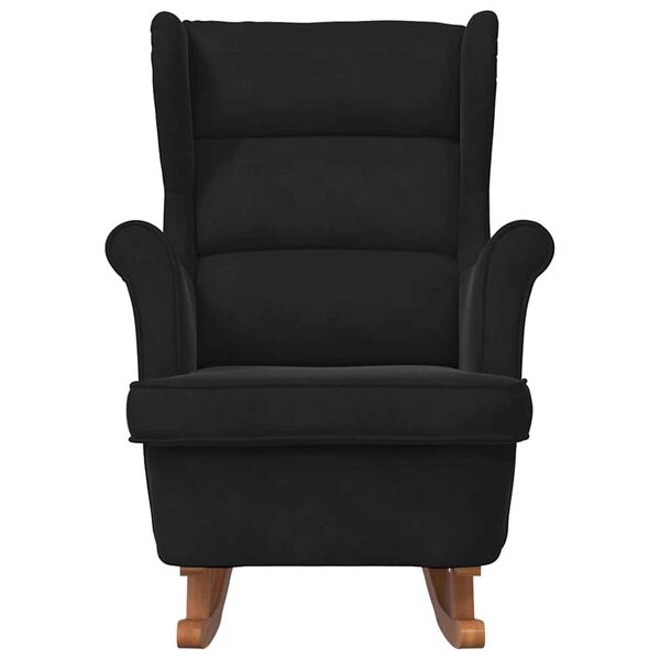 vidaXL Chaise &agrave; bascule Noir 92 x 71 x 100 cm Contreplaqu&eacute;