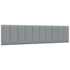 vidaXL Cadre de lit sans matelas Hanko gris clair 200x200 cm tissu