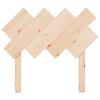 vidaXL T&ecirc;te de lit 92x3x81 cm Bois massif de pin