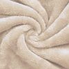 vidaXL Peignoir avec capuche Beige m Flanelle