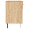 vidaXL Banc &agrave; chaussures ch&ecirc;ne sonoma 102x35x55 cm bois d'ing&eacute;nierie