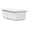vidaXL &Eacute;vier de cuisine Blanc 21 x 44 x 14 cm Granite