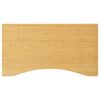 vidaXL Dessus de bureau 100x60x2,5 cm bambou