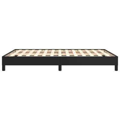 vidaXL Cadre de lit sans matelas noir 140x200 cm similicuir