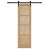 vidaXL Porte coulissante ORKDAL Marron 61 x 198,5 cm