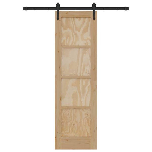 vidaXL Porte coulissante ORKDAL Marron 61 x 198,5 cm