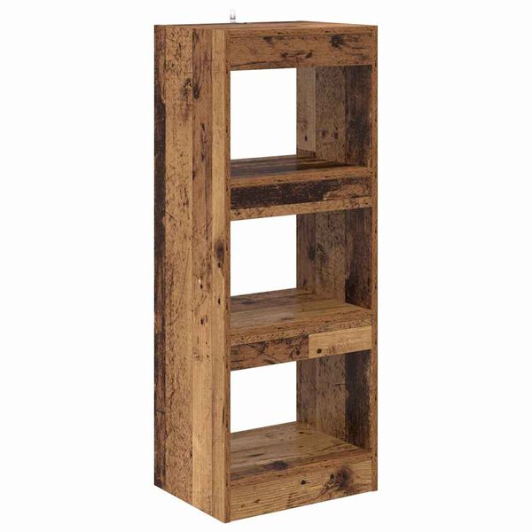 vidaXL Biblioth&egrave;que Bois ancien 40 x 30 x 103 cm Bois d'ing&eacute;nierie
