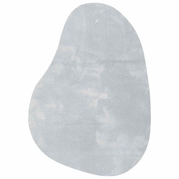vidaXL Tapis HUARTE Gris 160 x 230 cm Polyester
