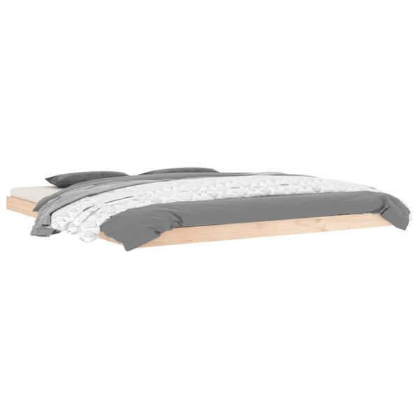 vidaXL Cadre de lit sans matelas 180x200 cm bois massif de pin