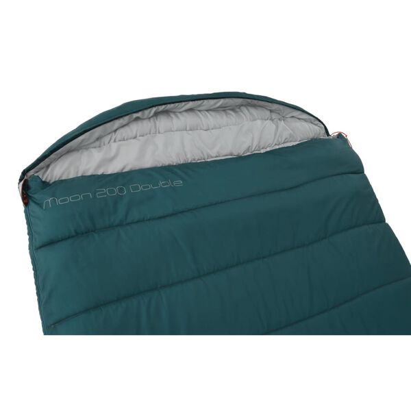 Easy Camp Sac de couchage double Moon 200 bleu sarcelle