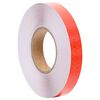 vidaXL Bande r&eacute;fl&eacute;chissante Rouge 2,5 cmx50 m PVC
