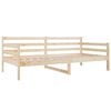 vidaXL Lit de jour sans matelas 80x200 cm bois de pin massif